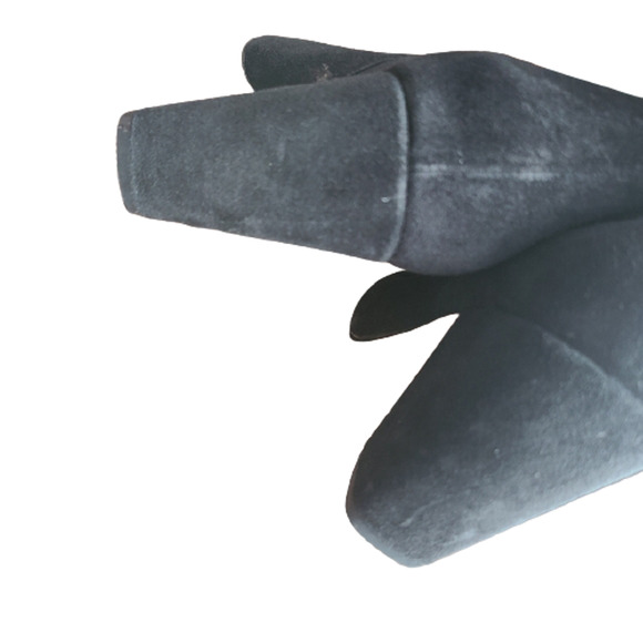 1.State Women's Maribell Block Heel Boot Black Suede Pull On Size 8M - Picture 4 of 10